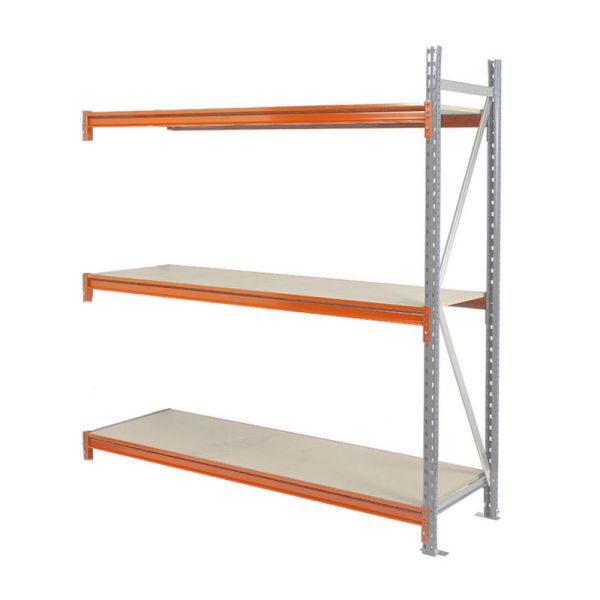 Aanbouwrek 3 niveaus incl. spaanplaat