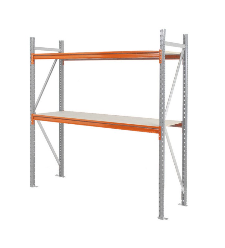 2 niveaus incl. spaanplaat